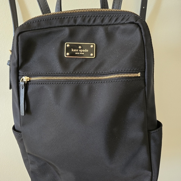 Kate Spade black mini backpack - Picture 1 of 7